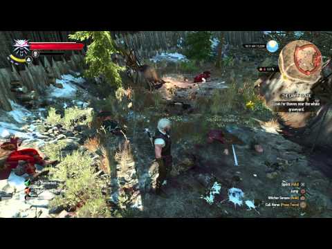 The Witcher 3 (PS4) playthrough pt113 - Game Bug Marathon Begins!/Some Nasty Monsters