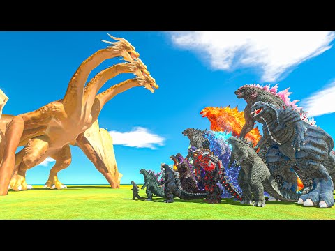 King Ghidorah vs All Godzilla Forms – Who is the Strongest Kaiju?