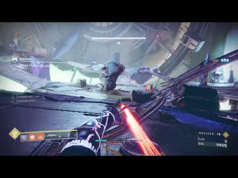 Exodus Crash Grandmaster Boss Room with "No Mic LFG" Team using Swords & Wells - Destiny 2