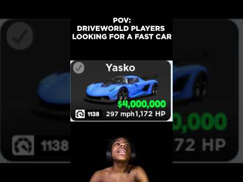 POV: Drive World players looking for a fast car... #shorts
