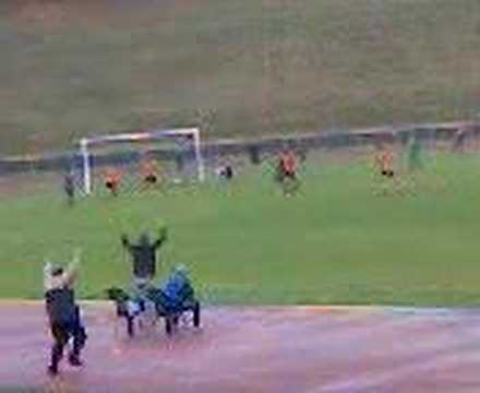 Elfmeter beim Spiel FC 96 Recklinghausen - SuS Stadtlohn