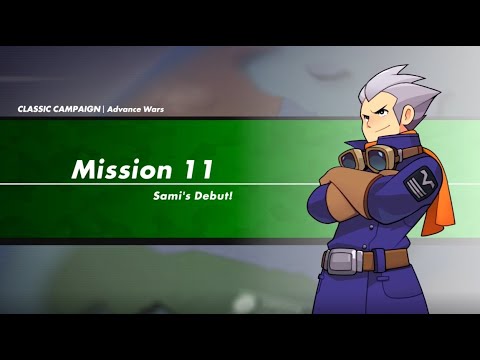 Advance Wars 1+2: Reboot Camp - AW1 Campaign - Mission 11: Sami’s Debut! (Rank S, Score: 300)