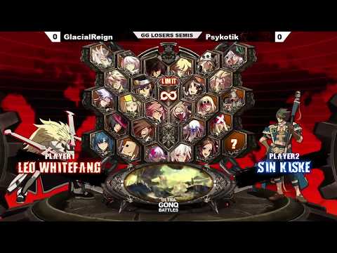 UGB - GGXrdR2 - Top 8 - GlacialReign (Leo) vs. Psykotik (Sin)