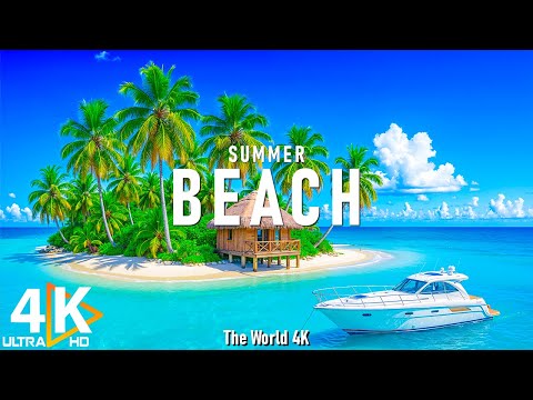 Top Beaches 4K | Discover the World’s Most Stunning Coastal Destinations - Relaxing Music