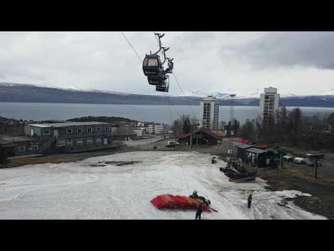 Evacuation training, Gondol @ Narvikfjellet , 30.05.17