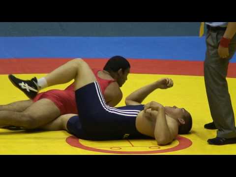 Freestyle Wrestling - Kazakhstan pins India at 96kg