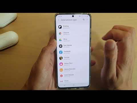 Galaxy S20/S20+: How to Enable / Disable Apps to Install Unknown Apps