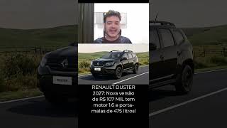 NOVO RENAULT DUSTER 2027 POR R$ 107.990! SUV MAIS BARATO QUE VW TERA E JEEP AVENGER? #duster2027
