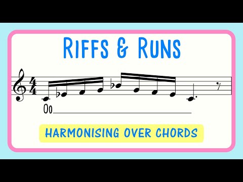 Riff and Runs Vocal Warm Up | Minor Pentatonic with Harmony Chords