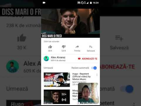 Reacționez la Alex Alvarez Mari o Freci.