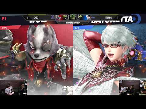Game Nest Smash It Up: SK92 (Wolf) vs Frawg (Bayonetta) - Winners Qtrs