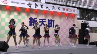 2015 5-4 HR 博多どんたく 新天町演舞台 「夏色キャンディ」