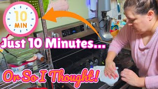 Clean With Me | I Said 10 Minutes But You Know How That Goes! + Meet My Friend Zaida @zaidavlogs9