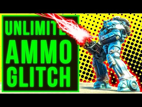 Fallout 4 Unlimited Ammo Glitch Gun Gatling Laser Location in Nuka World DLC (Working Console)!