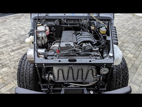Thumbnail for Mercedes G W463 complete rebuild (OM606 engine bay modifications - part 4)