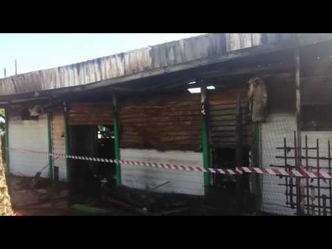 Villa Rosa incendio Letizia