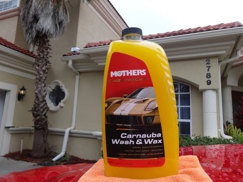 Mothers Carnuba Wash and Wax review and test results on my 2009 Nissan 370z.