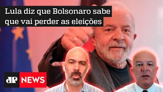 Motta e Schelp analisam críticas de Lula sobre fala de Bolsonaro das urnas