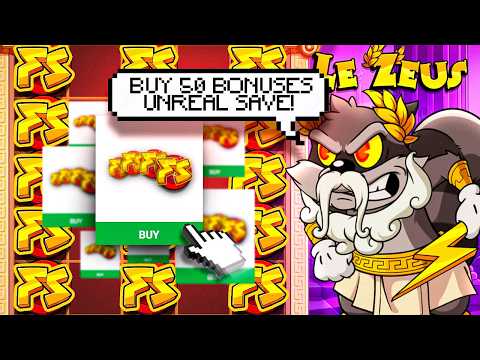 50 SUPER BONUSES on LE ZEUS!! (MAX STAGE!?)