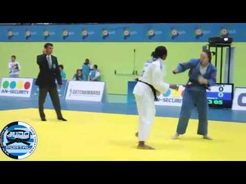 European Judo Open Women Lisbon 2013 Semifinal -63kg VAN EMDEN  (NED) - PITMAN Faith (GBR)