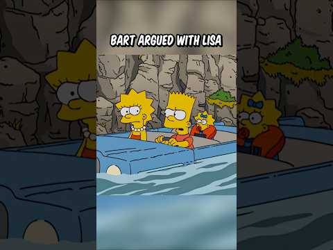 Bart argued with Lisa