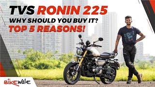 TVS Ronin 225 Review | TOP 5 REASONS Why You Should Buy It | Pros & Cons Listed | BikeWale