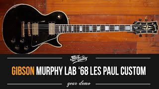 Video thumbnail for Murphy Lab expanding the range! Gibson Custom Shop '68 Les Paul Custom Ultra Heavy Aged! by Max Guitar B.V.