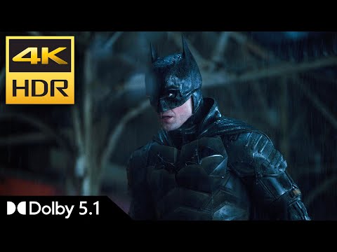 4K HDR | Main Trailer - The Batman | Dolby 5.1