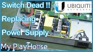 Ubiquiti US-8-150W Switch is Dead &amp; Need New Power Supply - 1591