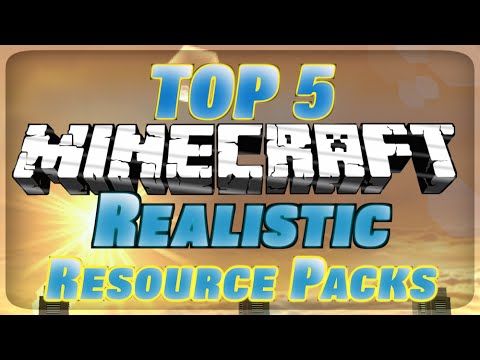 L8Games - Top 5 Minecraft REALISTIC Resource Packs 1.8 ( Minecraft Texture Packs) HD