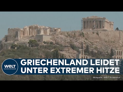 GRIECHENLAND IN DER HITZEFAUST: 42 Grad, Akropolis geschlossen – Außenarbeit verboten!