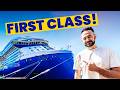 Boarding A 1 BILLION Cruise Ship In FIRST CLASS