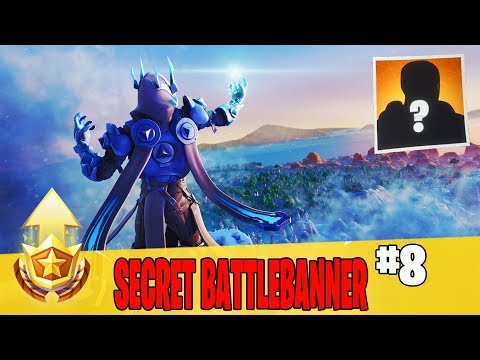 Secret Week 8 Battle Banner Location Guide in Fortnite // FREE Battle Pass Banner in Season 7