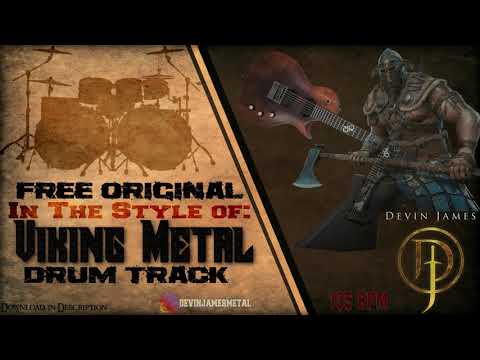 Viking Metal Styled Free Original Drum Track -135 BPM (FREE DOWNLOAD)