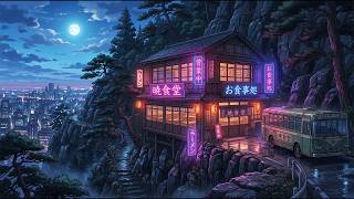 Tokyo Rainy Night 90s 🌧️🌃 Japanese Lofi Beats for Deep Sleep, Relaxing City Ambience & Sweet Dreams