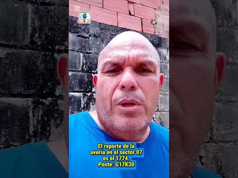 Familias de San Jacinto y Mara Norte tienen 24 horas sin servicio eléctrico. #mcbo #zulia
