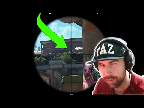 TaZ got killed from the new op overpass boost in CS2