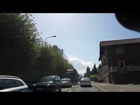 ePosavje.com - Vožnja čez Krško na prvi dan del na mostu, 18.9.2017