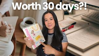 I Journaled for 30 Days in One Planner - Here’s What I Learned