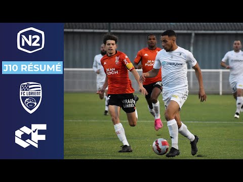J10 N2 - FC LORIENT II 3-2 C'CHARTRES FOOTBALL - Résumé