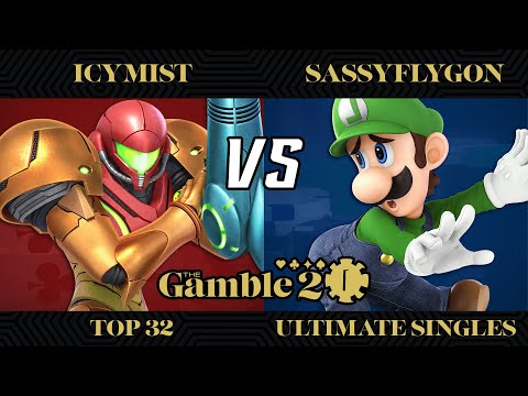The Gamble 2 Top 32 - IcyMist (Samus) vs. SassyFlygon (Luigi) - SSBU