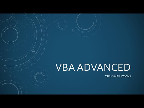 2 VBA Advanced File Open Close and Save
