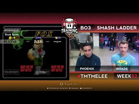 TMT 52 - Jbrads (Fox) VS Pheonix (Falco) - SSBM Smash Ladder - Melee