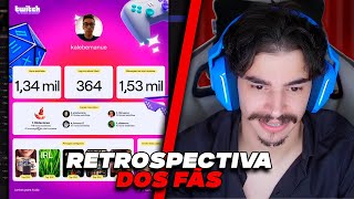 bistecone reagindo a RETROSPECTIVA DOS FÃS