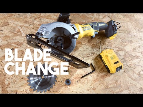 How to change a circular saw blade for beginner