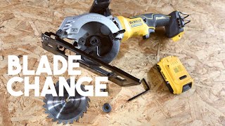 How to change a circular saw blade for beginner