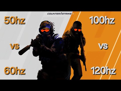 50Hz vs 60Hz vs 100Hz vs 120Hz - CS:GO
