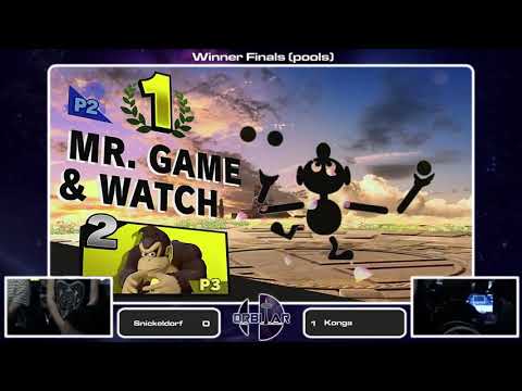 Snickeldorf (Mr. GNW) vs KoL | Konga (Donkey Kong) - Orbitar 62 - Pools
