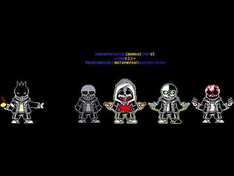 Undertale | Preboot!Former Changes Septet Phase 3.5 - Those who will not Run from Karmic Power