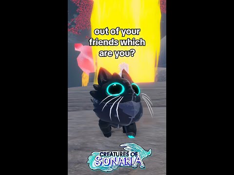 Out of your friends which are you? 🤨 Creatures of Sonaria #shorts
